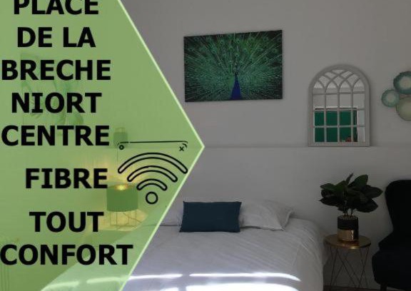 Centre Ville Apartment | Le Bahia centre la Brèche wifi linge de pressing