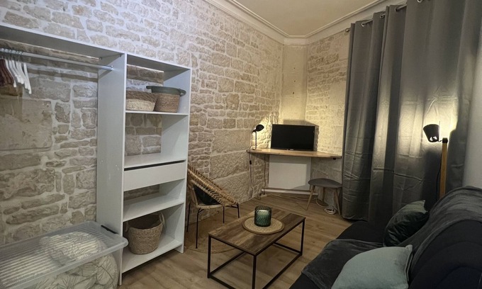 Centre Ville Apartment | Le Bjorn - Cosy T1 refurbished - Centre