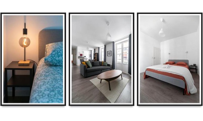 Thermal Apartment | Le Brit - Grand appartement design, 3 chambres, centre ville
