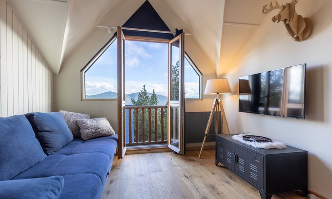Les Angles Apartment | Le Cerf - Duplex avec superbe vue montagne