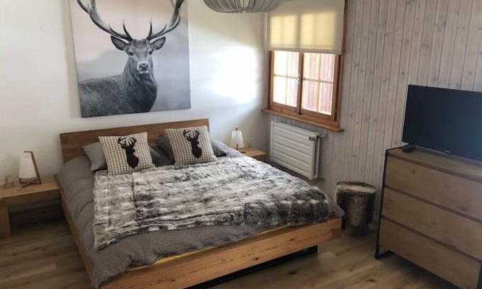 Evolene Apartment | Le Cerf, magnificent studio with terrace and garage
