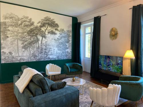 Carquefou Apartment | Le Château de Bel Air - Suite de 125m2 - Expérience unique