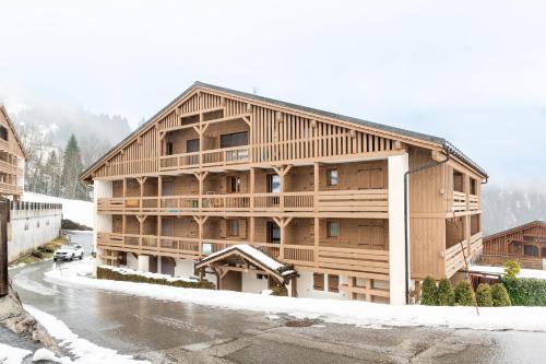 La Giettaz Apartment | Le Chemin des Alpages - Vue montagne