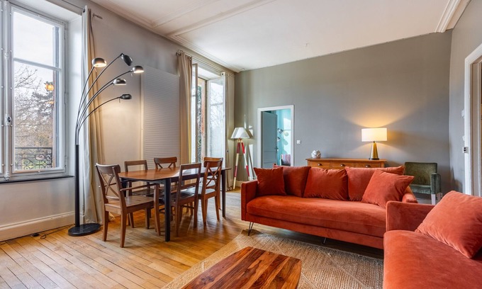 Nancy City Centre Apartment | Le Chic d'Adam - À côté du parc de la Pépinière