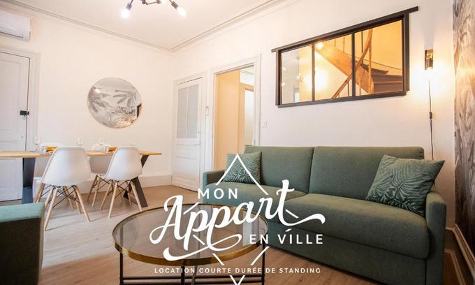 Perigueux Apartment | Le Chic & Familial, 2 Chambres, Idéal Familles & Pros