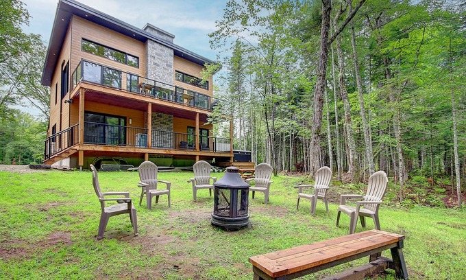 Saint-Raymond Ski Chalet | Le chic Rassembleur - Au Chalet De La Vallée
