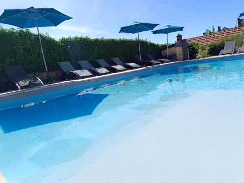 Salignac-Eyvignes House | Le Clos de la Musardise - Gîtes de Charme avec Piscine Chauffée
