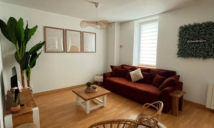 Dompierre-sur-Besbre Apartment | Le Cocon de Kenna 6km du PAL 3 beds 2 bedrooms