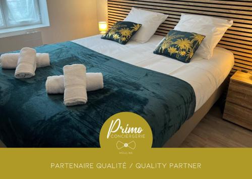 Moulins Apartment | Le Cocon Moulinois, proche gare avec services by PRIMO C0NCIERGERIE