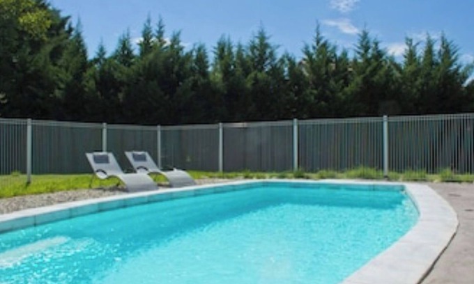Vallon-Pont-d'Arc Villa | Le Coucouru, Villas Saint Laurent. Villa 4 pers, air conditioning, private pool