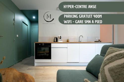 Anse Apartment | Le Coussin Lyonnais, T2 Cœur Ville