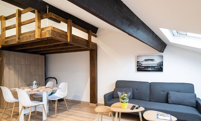 Saint-Pierre - Rene II - Bonsecours Apartment | Le Dahlia - Apt cosy 8 min à pied du centre historique