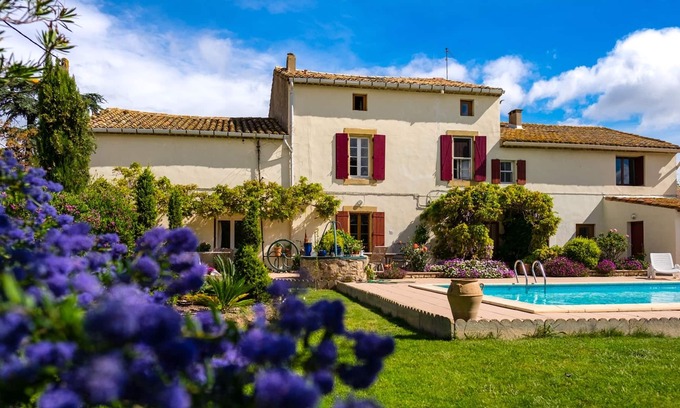 Mirepeisset House | Le Fitou - 3 bedroom Gite with garden and pool near Canal du Midi in Languedoc