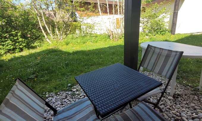 Les Rousses Apartment | Le Flocon Superbe Appartement 5 Personnes aux Rousses en Rez de Jardin 🌲