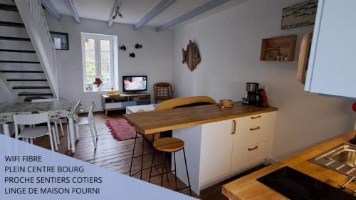 Baden Apartment | Le Gîte de l'Amer - T2 - Duplex - Centre Bourg