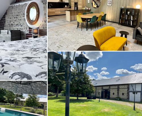 Ouilly-le-Vicomte House | Le Grenier d'Ouilly au cœur du Pays d'Auge - Piscine - Babyfoot- Jardin