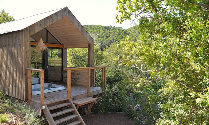 La Roque-Alric Cabin | Le Lodge Nid Perché