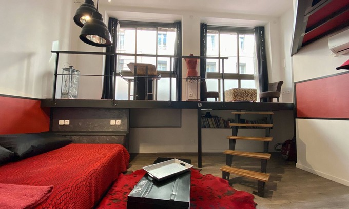 Villette Gare Apartment | LE LOFT DES CHARMETTES- Lyon6
