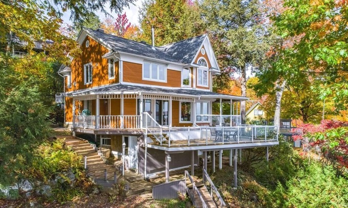 Potton House | Le Mimosa sur le lac Memphrémagog en Estrie