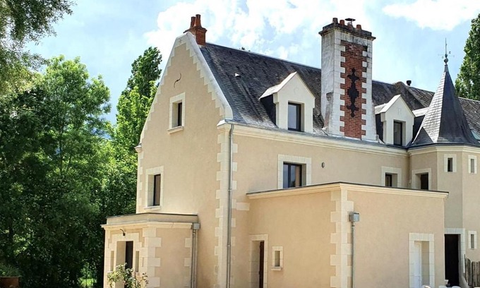 Couture-sur-Loir House | Le Moulin de Ronsard : Demeure spacieuse, jardin et vue sur le Loir - 8 personnes - FR-1-491-459