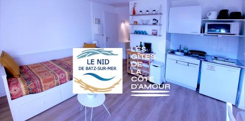 Batz-sur-Mer Apartment | LE NID DE BATZ SUR MER-Studio-Les Gîtes de la Côte d'Amour