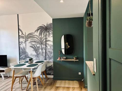 Sainte-Therese - Quineleu Apartment | Le Nid Vert, T2 cocooning à Rennes, proche gare