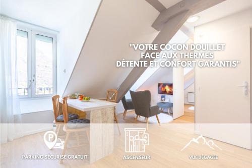 Bagneres-de-Luchon Apartment | Le Perchoir, avec parking, face aux Thermes