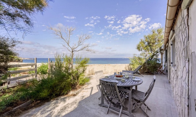 Montredon House | Le Pescadou - Terrasse vue mer