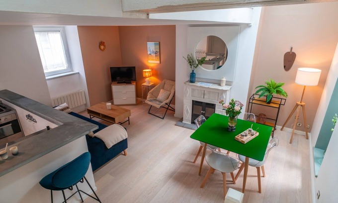 Auray Apartment | Le petit Cocon d'Auray - Duplex, proche port St goustan