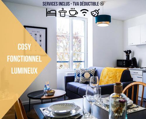 Chateauroux Apartment | Le Petit Marin Cosy Netflix & Wifi Proche Centre-Ville
