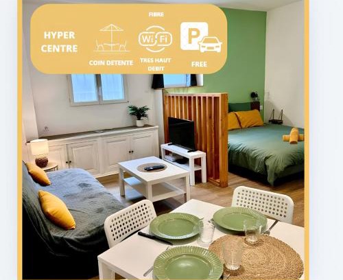 La Roche-Chalais Apartment | Le Petit Rochelais Studio 3 pers Pro & Loisirs