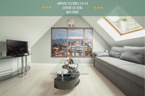 Sens Apartment | Le Premier - Charmant T2 à 600m du centre ville