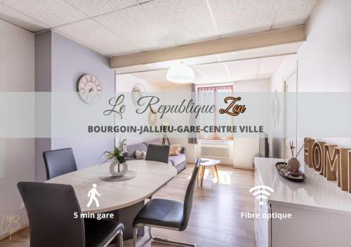 Bourgoin-Jallieu Apartment | Le République-Gare-Centre ville