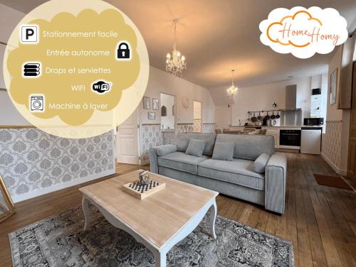 Montlucon Apartment | Le Renaissance - Home Homy