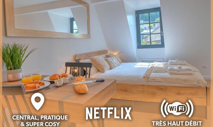 La Vabre Apartment | Le Rustique - Netflix/Wi-fi Fibre - Séjour Lozère