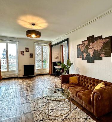 Romorantin-Lanthenay Apartment | Le Square vue sur la Sauldre: Châteaux et Beauval