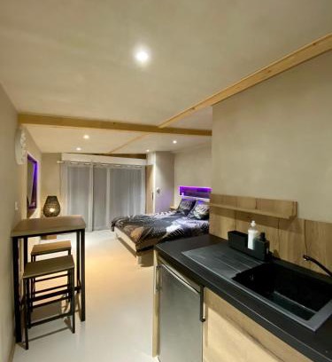Foucherans Apartment | LE STUDIO,Superbe appartement meublé avec terrasse
