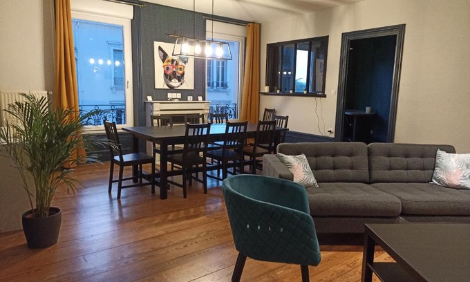 Le Coteau Apartment | Le Sunshine, 5 chambres, wifi et parking inclus