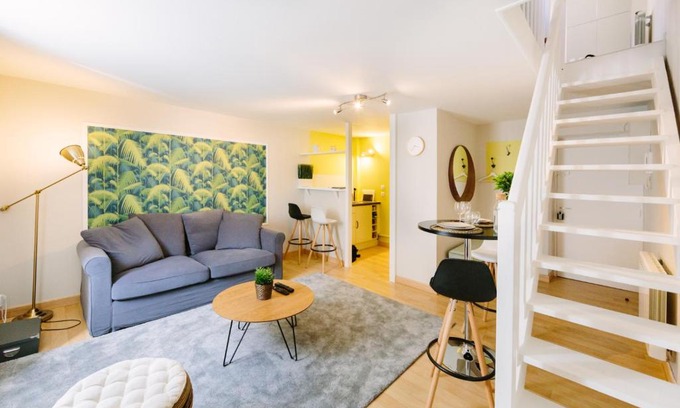 Dobree-Bon Port Apartment | Le Trendy - Duplex pétillant : Place Graslin / Dobrée