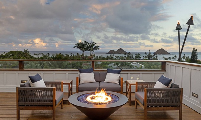 Lanikai House | Leaf House: Lux Retreat w/Pool, Ocean Views & Outdoor Living Near Lanikai