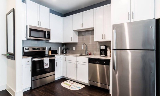 Legacy Park Apartment | Legacy West|Corporate|1 Bedroom|Patio|Street View