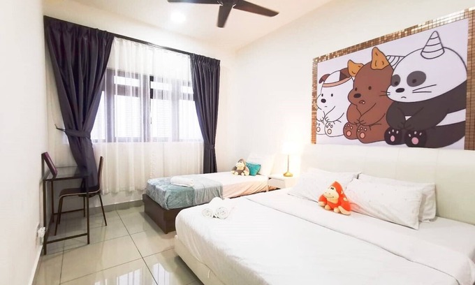 Medini Apartment | Legoland Medini (7pax) Wifi @ JB City Homestay