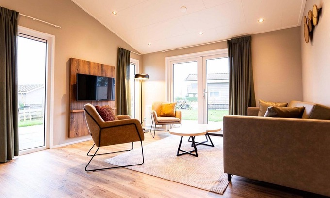 Beekbergen-Zuid Ski Chalet | ✓ Leijhoeve at Recreatiepark Beekbergen ✓ Holiday home for 6 persons ✓ Located in Beekbergen (Gelderland) ✓ Holiday park on the Veluwe ✓ Book directly through the park
