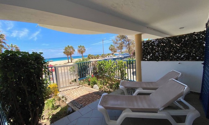 Santa Maria Apartment | Leme Bedje Sea VIew - 2 bedroom, Pool & Wifi