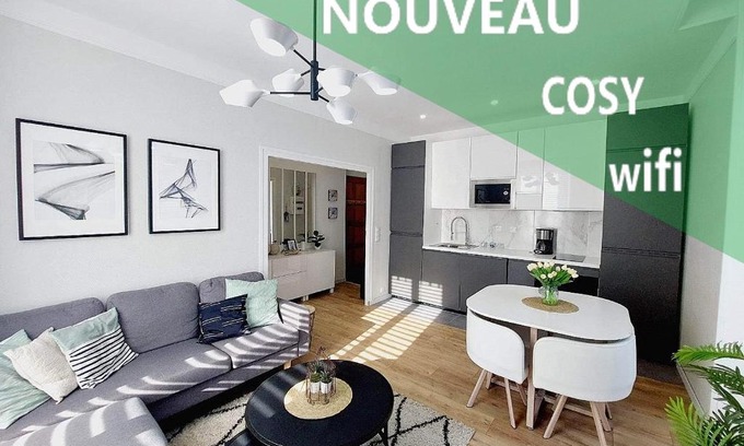 Allevard Apartment | LES AMANDINES-LE COSY idéal Curistes