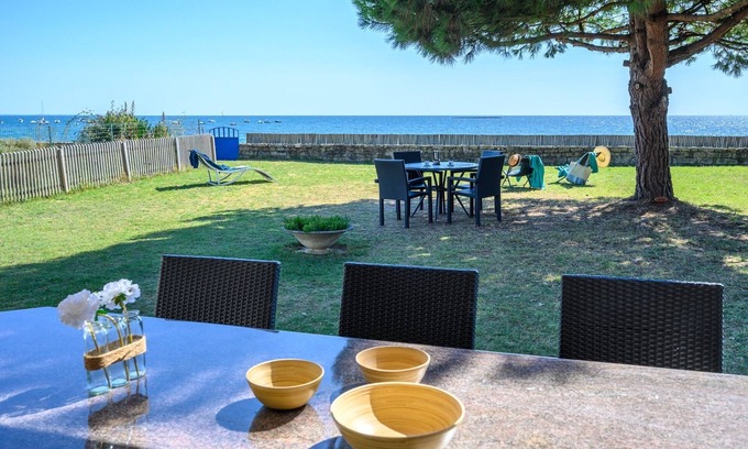 Sarzeau House | Les Pieds Dans L'Eau - Maison sur la plage vue mer