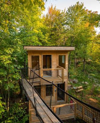 Saint-Faustin-Lac-Carre House | Les Refuges Perchés Mont-Tremblant