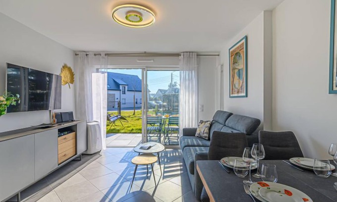 Carnac Apartment | Les Villas du Men Du by Interhome