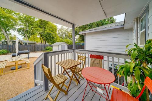 Arena District House | Less Than 1 Mi to Frost Bank Center Home with Deck and Grill!