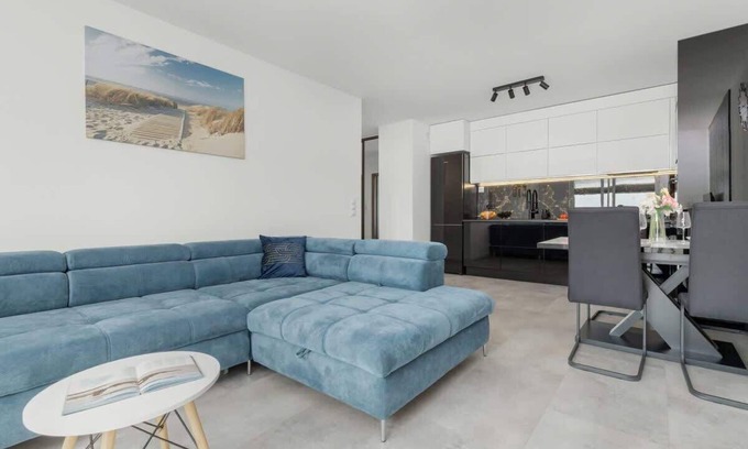 Nowy Port Apartment | Letnicka 1H | Modern Apartment | Parking